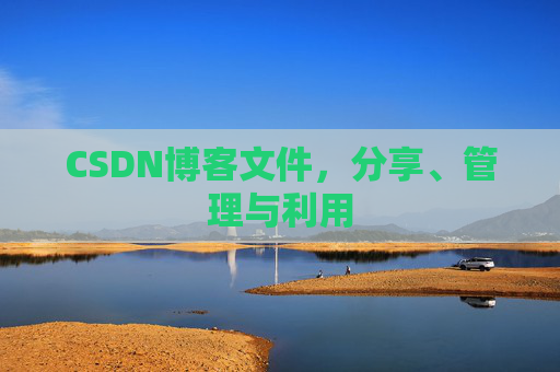CSDN博客文件，分享、管理与利用